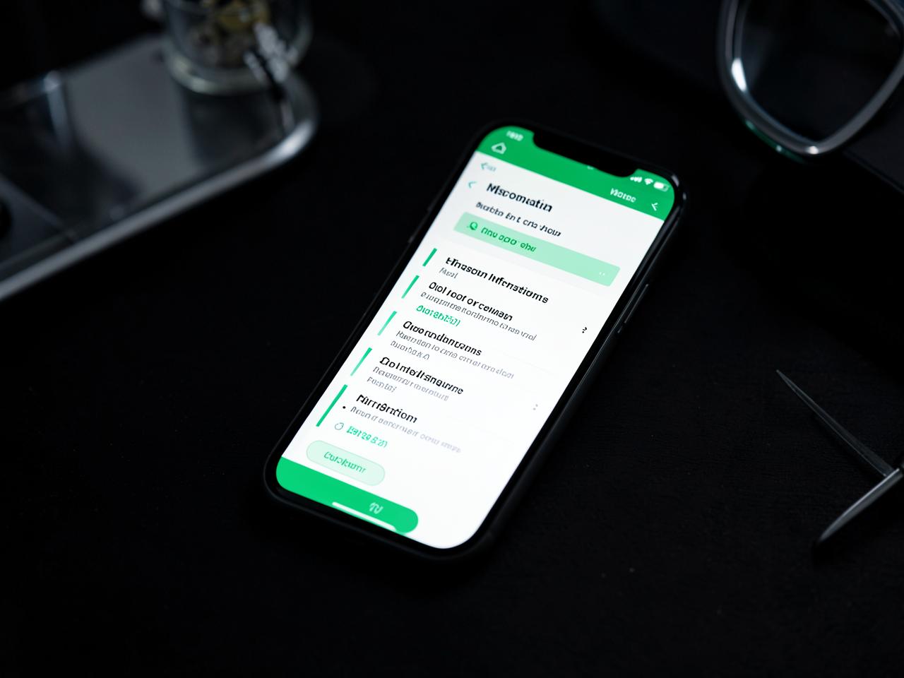 Mobile design prototype for a Hospital Information Management System — project preview